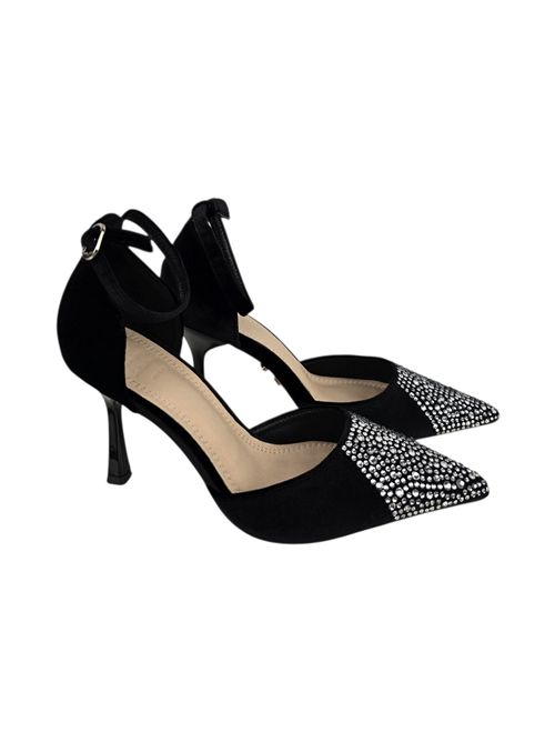 decollettè donna con strass nero Twenty Fourhaitch | NEW ORIONENERO